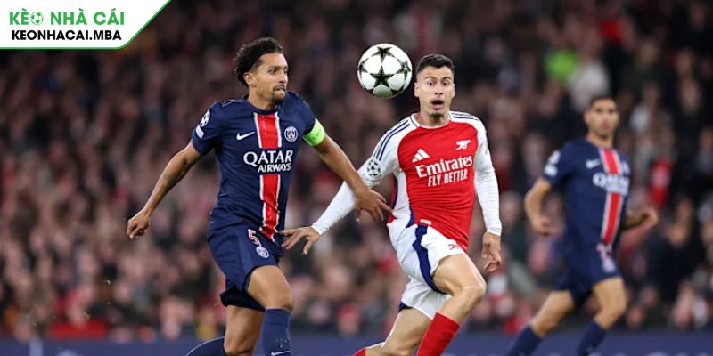 Soi kèo tài xỉu trận PSG vs Arsenal (02:00 08/05)