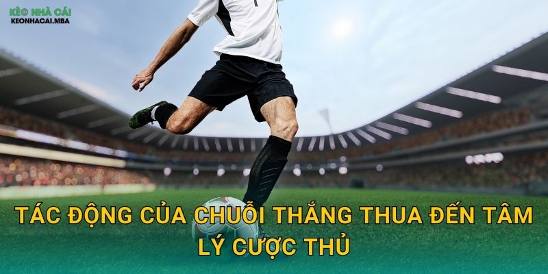 Tác động của chuỗi thắng thua đến tâm lý cược thủ