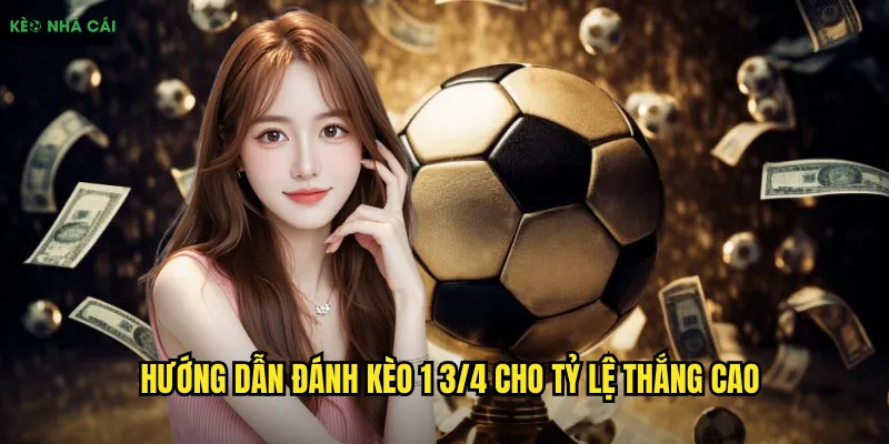 Hướng dẫn đánh kèo 1 3/4 cho tỷ lệ thắng cao