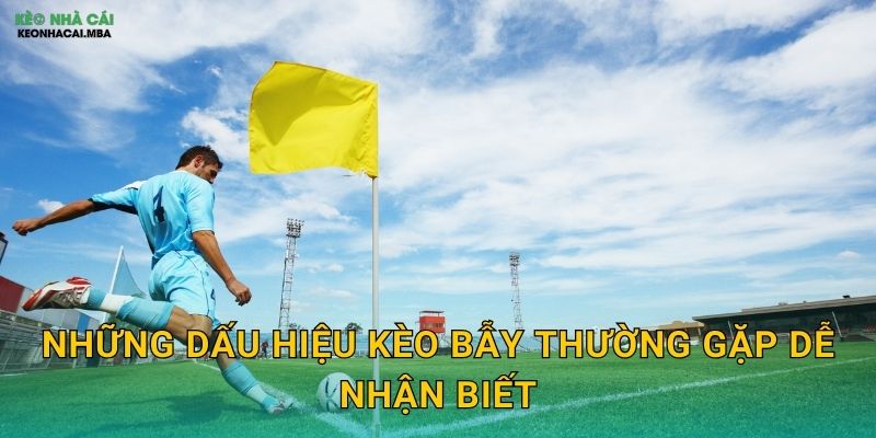 Những dấu hiệu kèo bẫy thường gặp dễ nhận biết